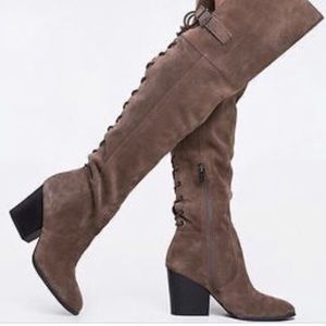 Circus by Sam Edelman “Tatum” Suede Over The Knee Boot in Brown, Sz 8.5